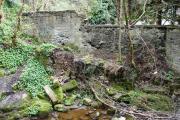 Site of former mill - can you see where the water wheel was