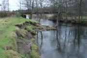 Bank of the Devon in need of stabilisation